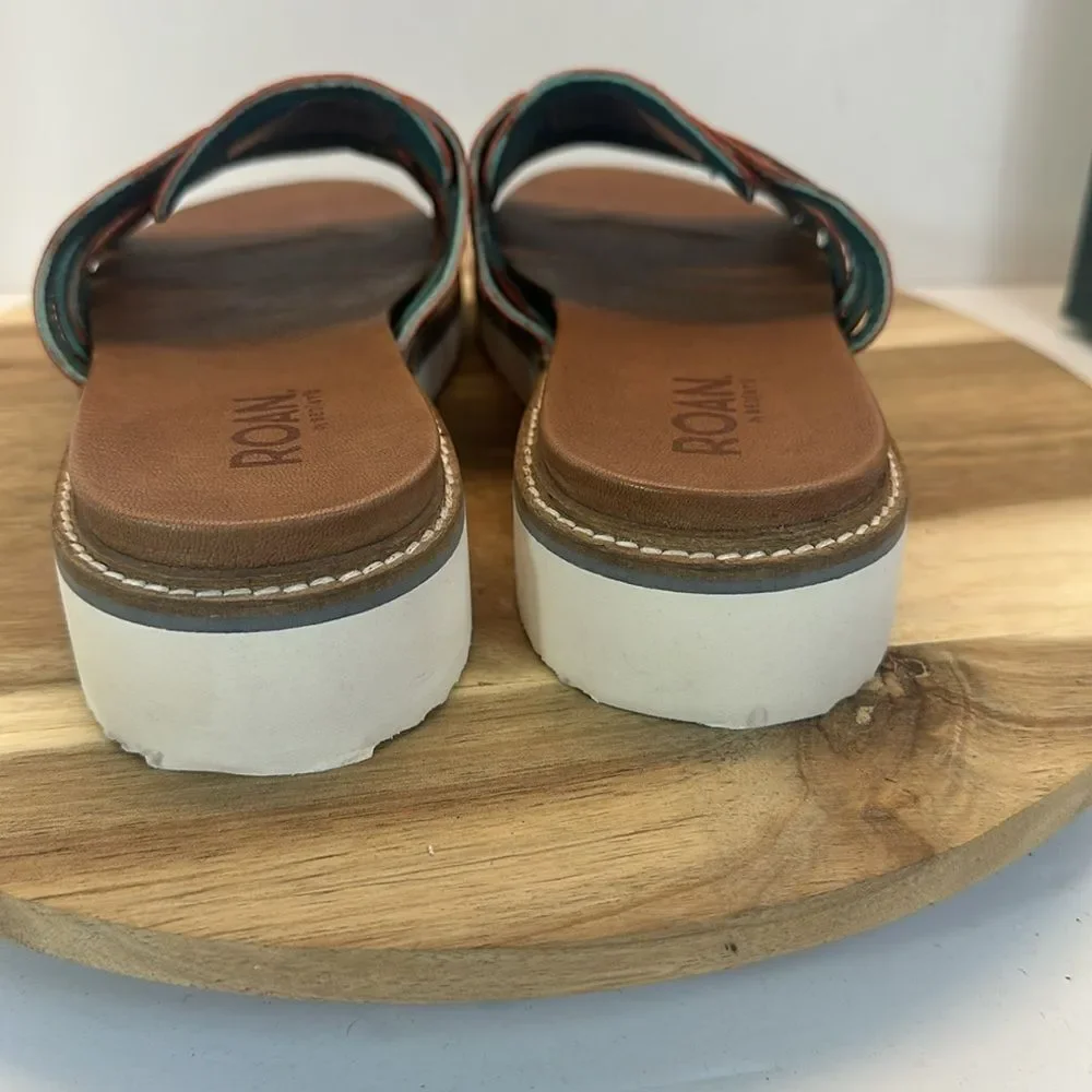 BED STU ROAN Pine Monarch Hd Tml Slide Sandals Shoes New Women's 11 BED/STU